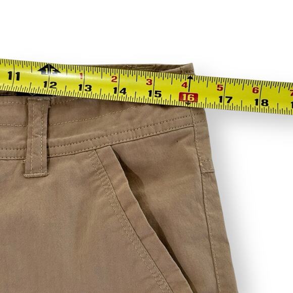Kuhl Slax Pants Mens 32x32 Beige Tan Khaki Chino Hiking Stretch Gorpcore Camping - Picture 9 of 11